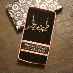 Personalized "Aly" necklace